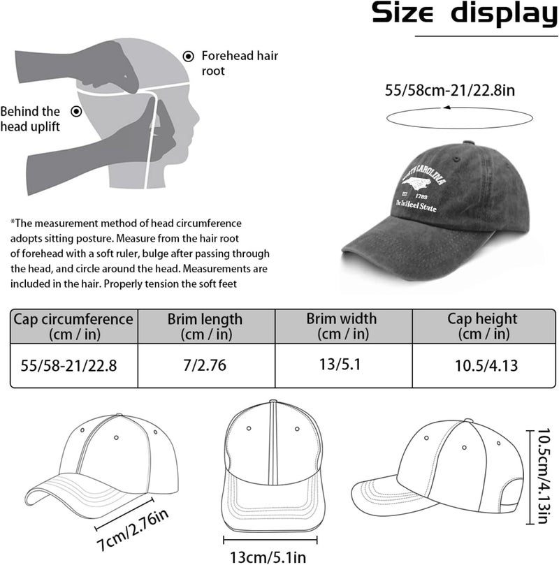 Paunook Hats Baseball Hat for Women Pigment Black Mens Hats and Caps Gifts for - Image 3